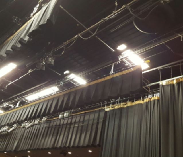 Theater drape replacement